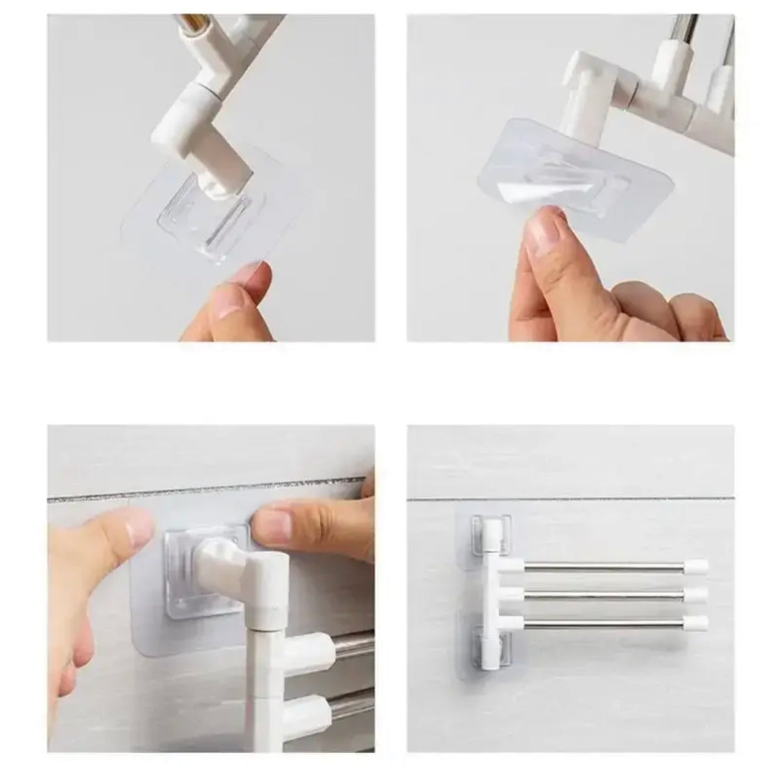 Multi Layer Hanging Folding Towel Rack, Wall Hanging Rotary Towel Rack, Aluminum Swing Arms Towel Rack Multi Layer Hanging Folding Towel Rack, Wall Hanging Rotary Towel Rack, Aluminum Swing Arms Towel Rack